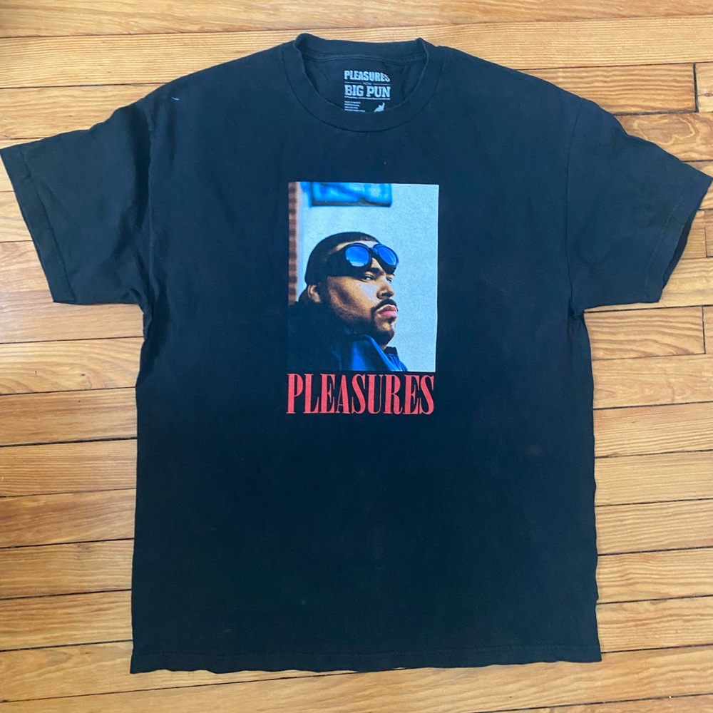 Pleasures x Big Pun Beware Black T-Shirt